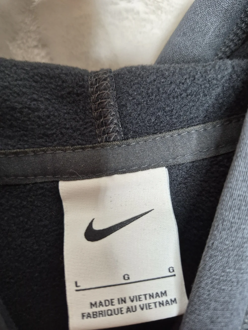 Nike MLB San Diego Padres Therma Fleece Hoodie Gray Yellow Mens Size Large